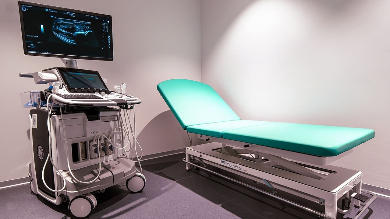 Ultraschall Gerät im MRI Bern